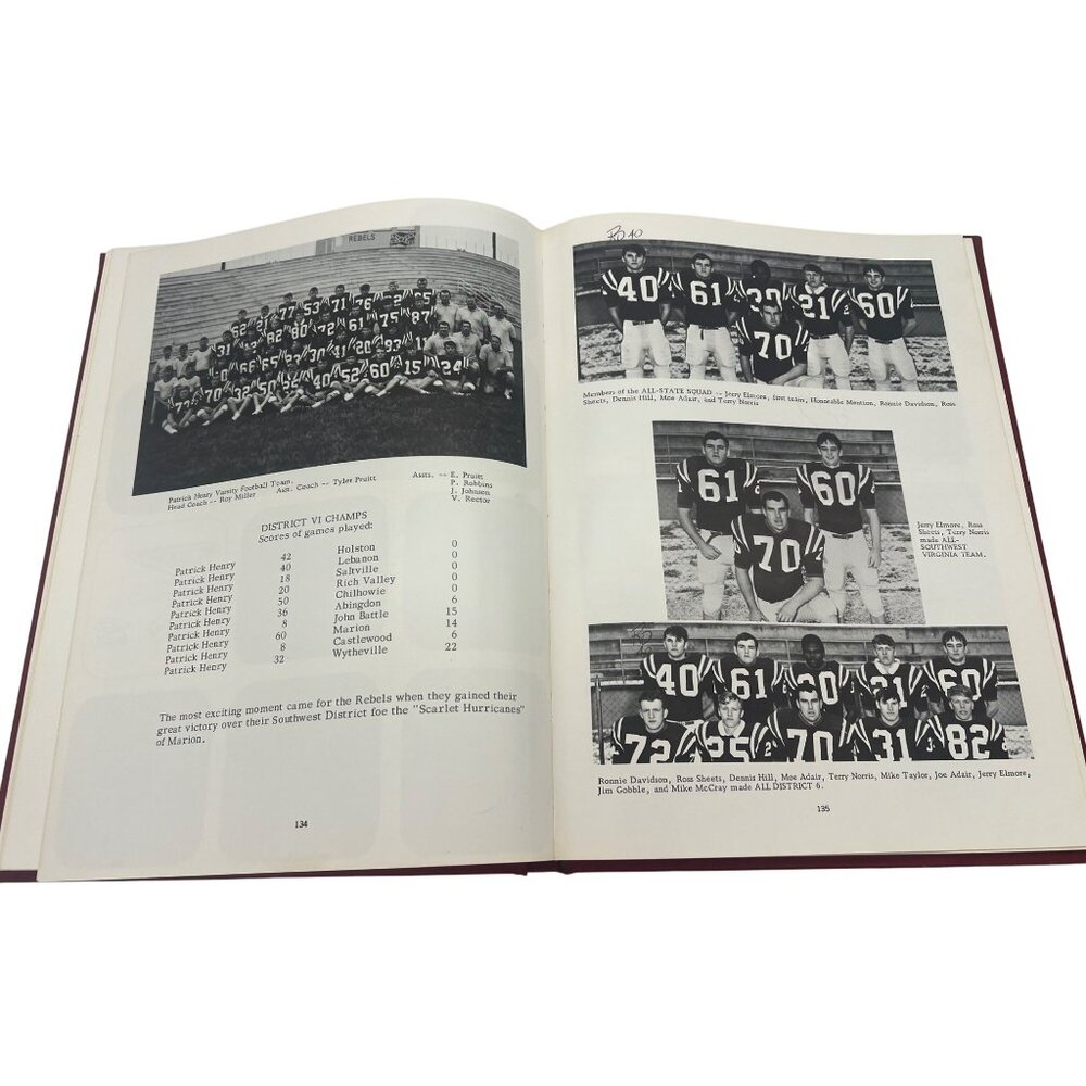 1970 Patrick Henry High School Yearbook The Patriot Emory Virginia Annual - Picture 8 of 12